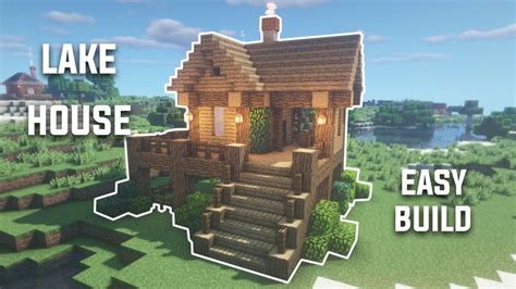 Minecraft Lake House Tutorial