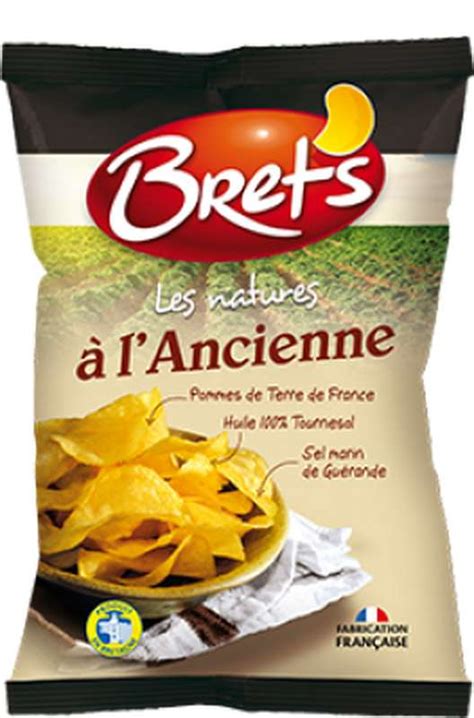 Chips à l ancienne au sel de Guérande Bret s 125 g Bam courses