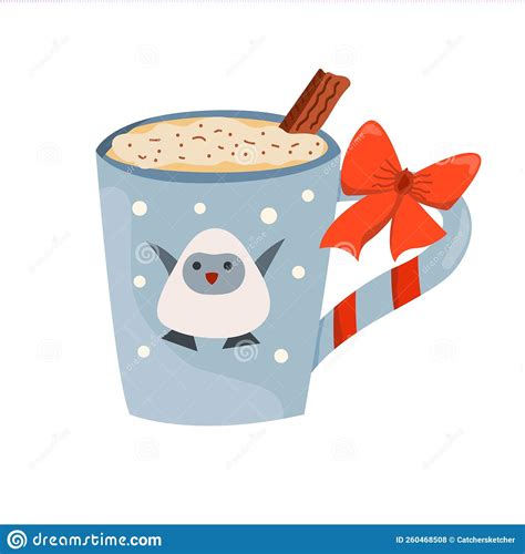 Christmas Mug Of Cocoa Drink Winter Hot Drinks Christmas Beverage