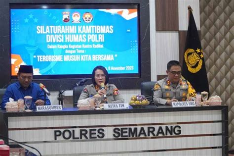 Cegah Radikalisme Divisi Humas Polri Gelar Silaturahmi Kamtibmas Di