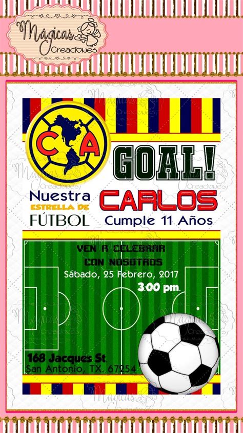 Invitaciones De Cumplea Os Para Ni Os De Futbol Ni Os Relacionados