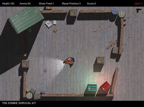 Top Down Zombie Survival Game