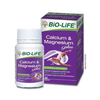 BIO LIFE Calcium Magnesium Plus 2 X 30 S Shopee Malaysia