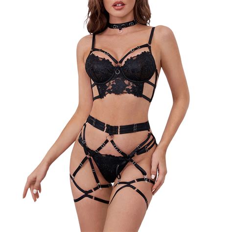 Gvdentm Valentines Lingerie Set Lingerie Set For Women Wireless Bra And