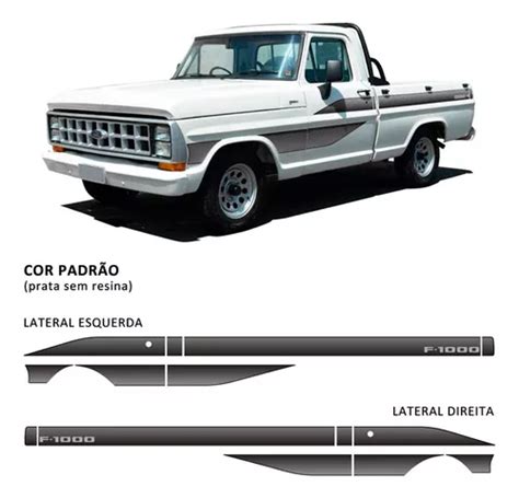 Faixa Lateral F1000 Prata F1000 89 89 Parcelamento Sem Juros