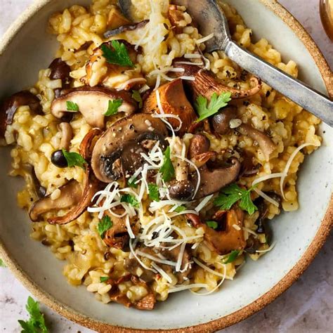 Mushroom Risotto Recipe - Love and Lemons