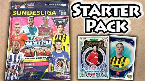 NEW MATCH ATTAX 2022 23 Bundesliga Starter Pack Opening New