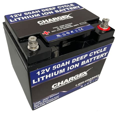 Chargex® 72V 50AH Lithium Ion Battery