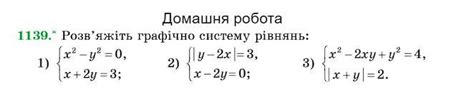 Розв яжіть графічно систему рівнянь Школьные Знания