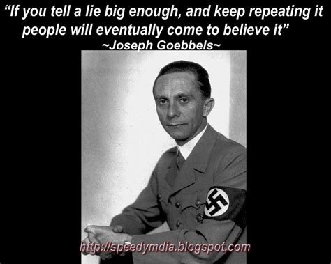 Joseph Goebbels's quotes, famous and not much - QuotationOf . COM