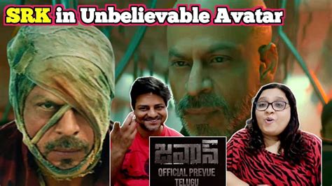 Jawan Official Telugu Prevue Reaction Shahrukh Khan Atlee Nayanthara