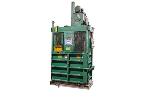 Used Kmf Vertical Cardboard Baler