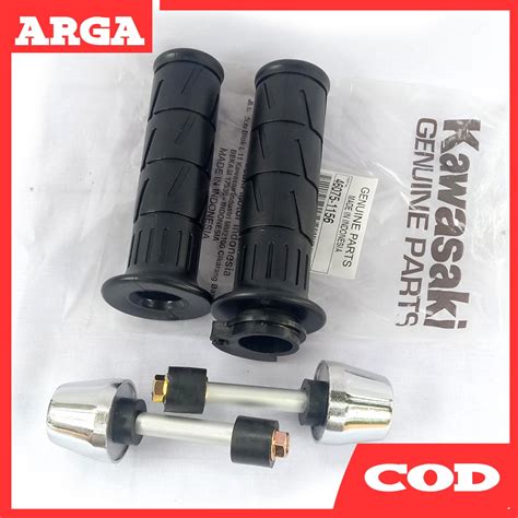 Jual Handgrip Motor Terbaik Handfat Kaze Original Kawasaki Bonus Jalu