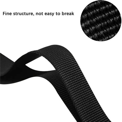 1 Roll 22 Yards 1 Inch Wide Black Nylon Heavy Duty Webbing Strap US