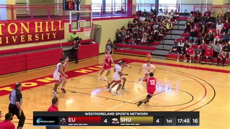 Edinboro At Seton Hill Men Basketball Westmorelandsports