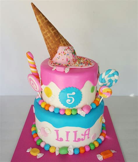 Candy Birthday Cake