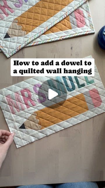 Abby Luchsinger On Instagram Tutorial Time How To Add A Dowel To A