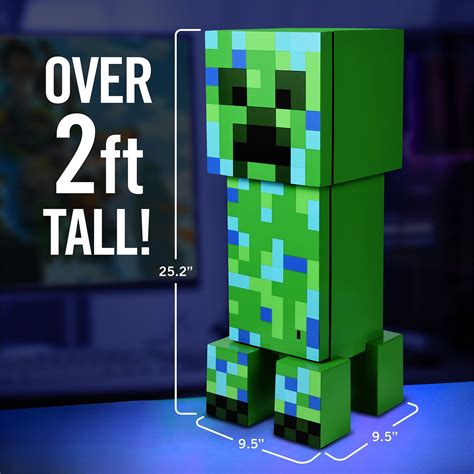 Minecraft Charged Creeper L Cooler Mini Fridge Multi Format