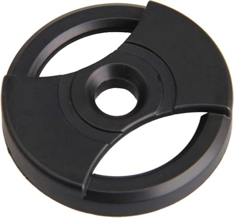 Lovermusic Black 7 Inch 45 Rpm Abs Vinyl Record Centre Hole Adapter For