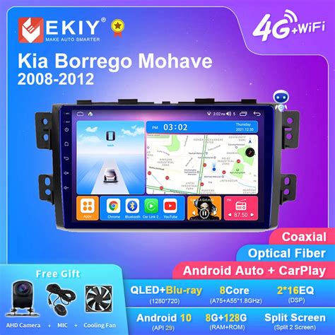 Ekiy Radio Con Gps Para Coche Reproductor Multimedia Con Android