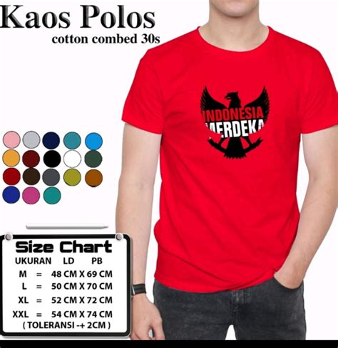 Kaos Indonesia Merdeka Baju Indonesia Merdeka Kaos Kemerdekaan Kaos