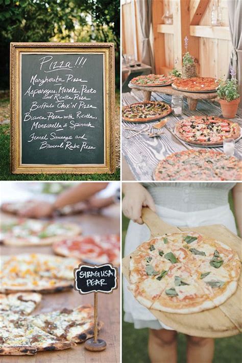 Wedding Pizza Food Bar To Get Inspired Chicwedd