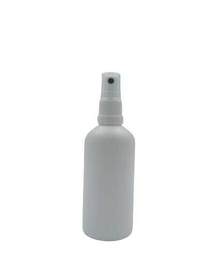 100ml Matte White Glass Bottles White Atomiser Spray Caps Box Of 140 Rapid Labs