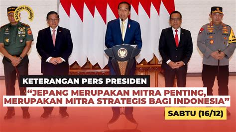 Sekretariat Kabinet Republik Indonesia Keterangan Pers Presiden