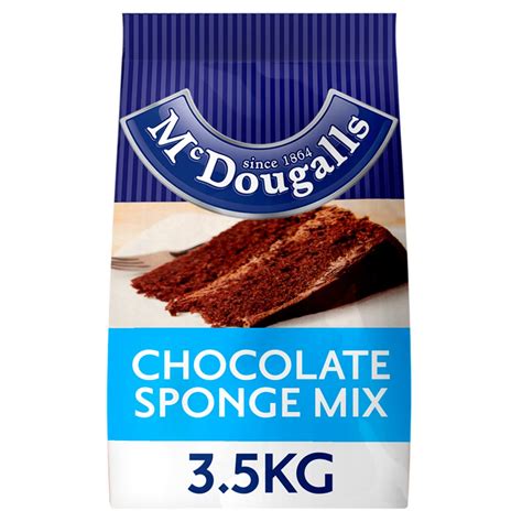 McDougalls Chocolate Sponge Mix 3 5kg BB Foodservice