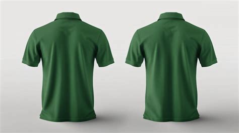 Premium Photo | A stylish and versatile green polo shirt mockup perfect for showcasing your ...