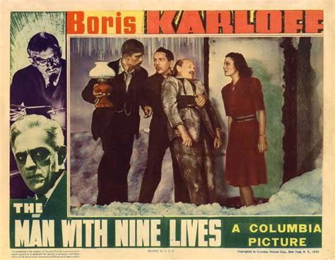 The Man with Nine Lives - movie POSTER (Style C) (11" x 14") (1940) - Walmart.com