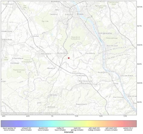 Kleines Erdbeben M In Wachtberg