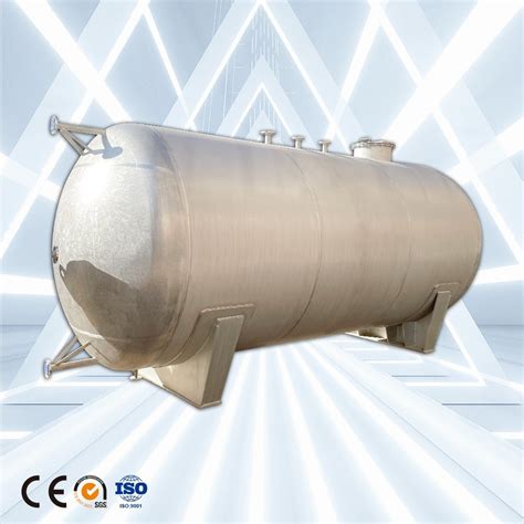 L Horizontal Stainless Steel Liquid Storage Tanks China Stainless