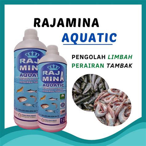 Jual Probiotik Untuk Budidaya Udang Windu Rajamina Aquatic Pengurai