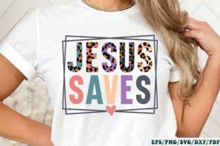 Jesus Saves SVG Graphic By Designer302 Creative Fabrica