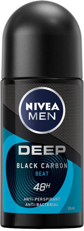 Nivea Men Deep Black Carbon Beat Anti Perspirant Roll On Deo Roll On