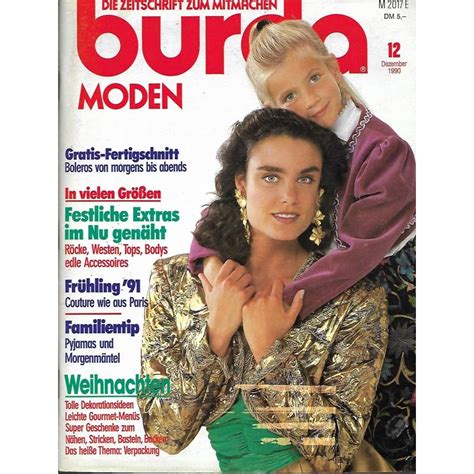 Burda Moden Dezember Festliche Extras Im Nu Gen Ht