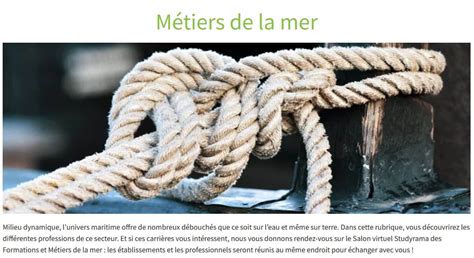 Organismes de formations aux métiers de la mer Direction des