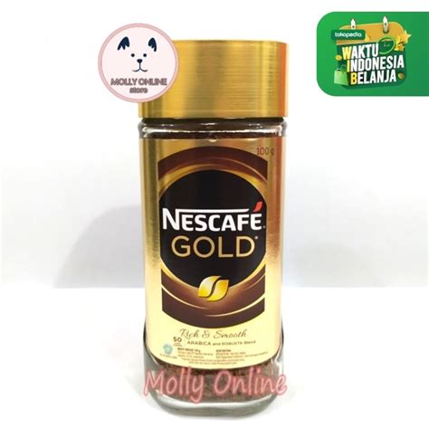 Jual Nescafe Gold Gr Kopi Instan Botol Instant Coffee Blend Jar