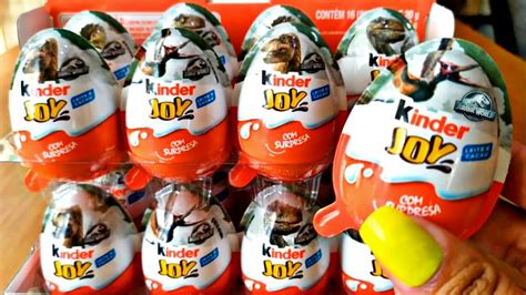 Abri 16 Kinder Joy JURASSIC WORLD 2022 YouTube