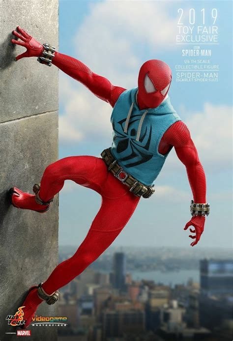Hot Toys VGM Spider Man Scarlet Spider Suit 興趣及遊戲 玩具 遊戲類 Carousell