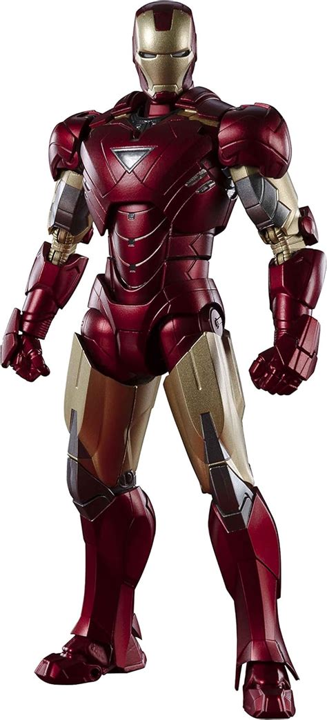 Sconosciuto Marvel Avengers Sh Figuarts Iron Man Mk VI 15 Cm Mehrfarbig