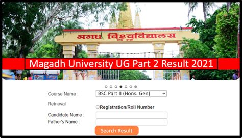 Magadh University Part 2 Result 2023 Check Mu Ba Bsc Bcom 2nd Year