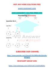 CS402 Assignment 2 Solution 2021 VU Answer 1 Converted Docx VISIT