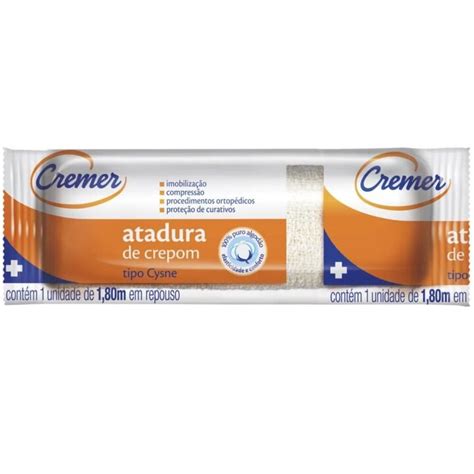 Atadura De Crepom Tipo Cysne Cm X M Cremer One Pharma