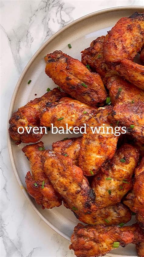 Delicious Oven Baked Wings Recipe