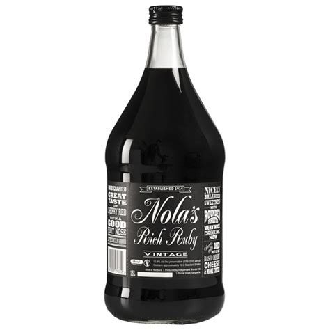 Nolas Rich Ruby Port Fine O Wine Organic Natural Wines