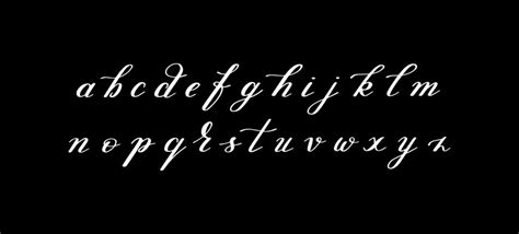 Premium Vector Black And White Hand Lettering Alphabet Design Handwritten Brush Script Modern