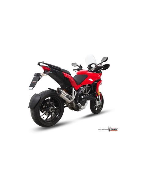 Silencieux MIVV Suono Inox Casquette Carbone Ducati Multistrada 1200