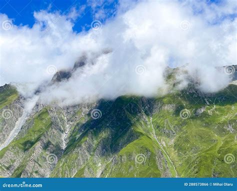 Tour De Mont Blanc Hike La Peule With La Tsavre View Stock Photo